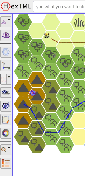 border space example
